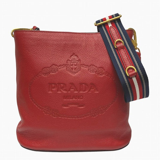 Prada 1BE057 Stripe Shoulder Bag