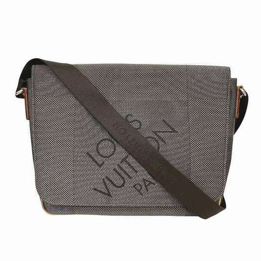 Louis Vuitton Petit Messager Canvas Leather Bag