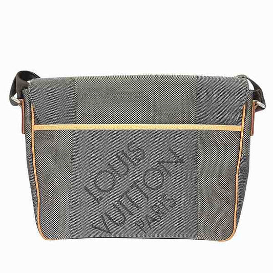 Louis Vuitton Petit Messager Canvas Leather Bag