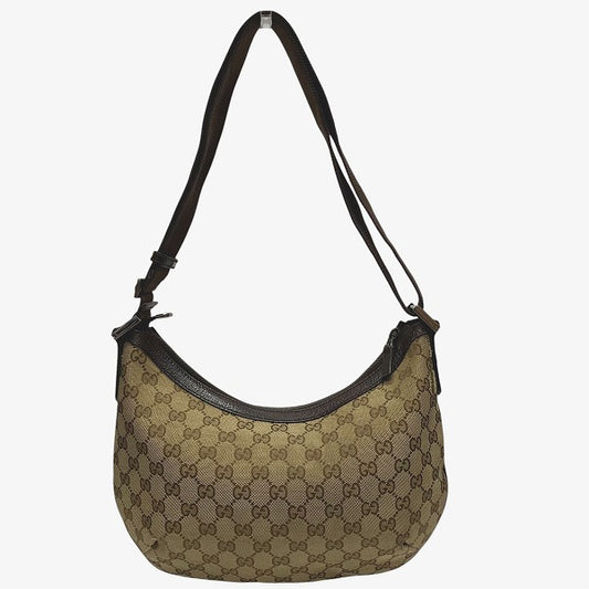 Gucci GG Canvas Brown Shoulder Bag 181092