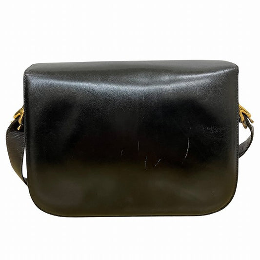 Celine Leather Horse Carriage Shoulder Bag