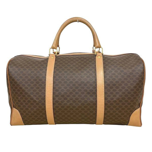 Celine Macadam Boston Bag PVC Leather