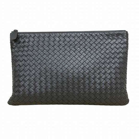 Bottega Veneta Leather Pouch Clutch Bag