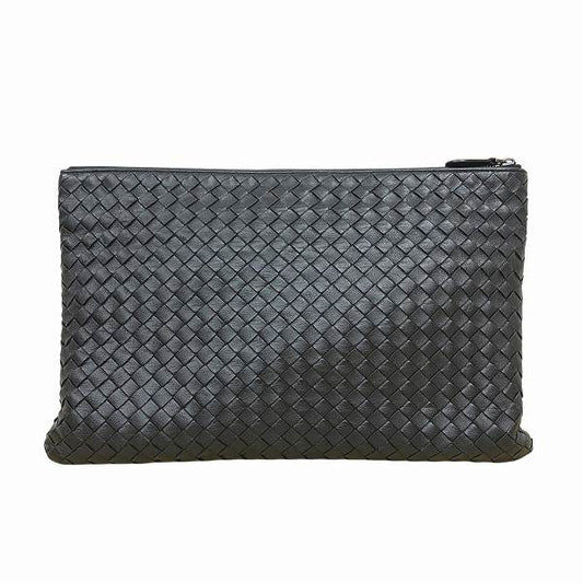 Bottega Veneta Leather Pouch Clutch Bag