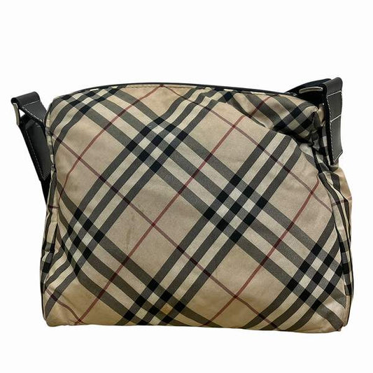 Burberry Check Nylon Shoulder Bag