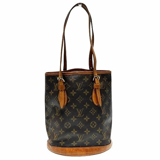 Louis Vuitton Monogram Petit Bucket Tote Bag