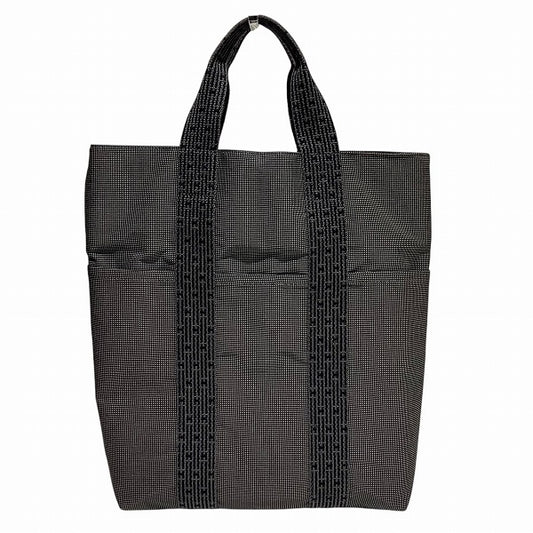 Hermes Canvas Cabas Tote Bag