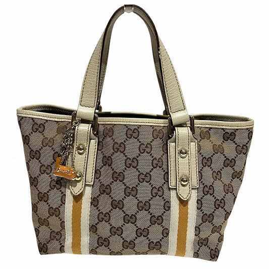 Gucci GG Canvas Sherry Line Handbag 139261
