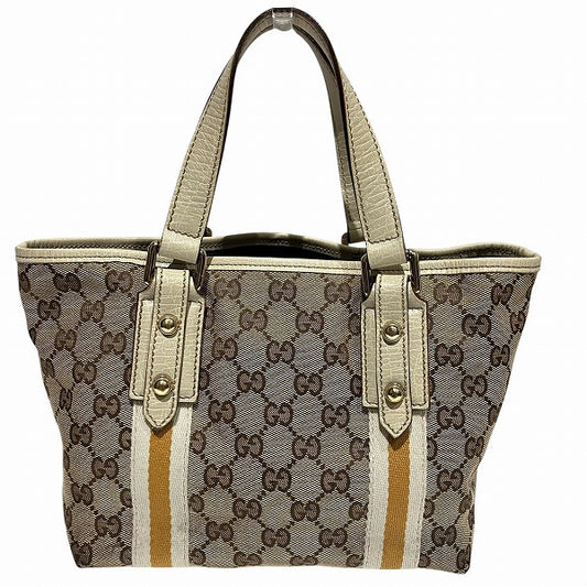 Gucci GG Canvas Sherry Line Handbag 139261