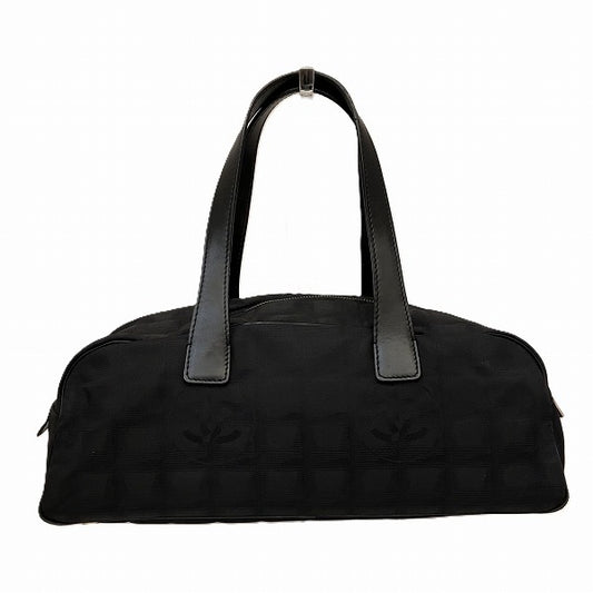 Chanel Nylon Leather New Travel Handbag A15828