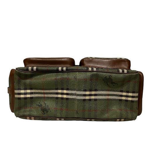 Burberry Green Check Shoulder Bag