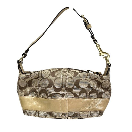 Coach Signature Canvas Leather Handbag 41642