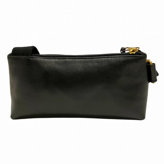 Il Bisonte Black Leather Body Bag