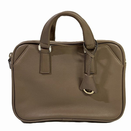 Aniary Mini Briefcase Shrink Leather Unisex