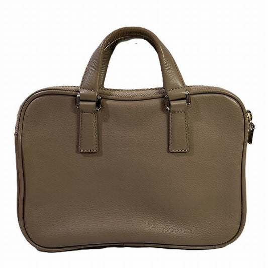 Aniary Mini Briefcase Shrink Leather Unisex