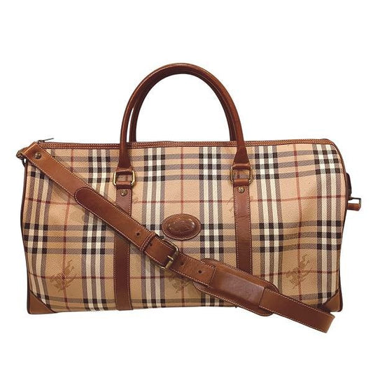Burberry Nova Check Boston Bag