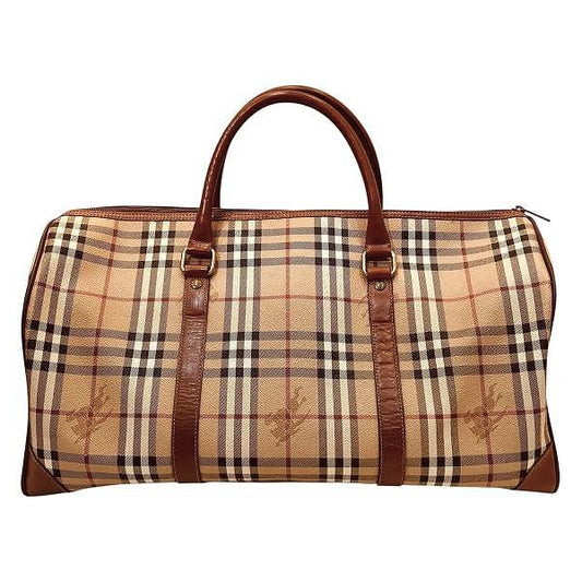 Burberry Nova Check Boston Bag
