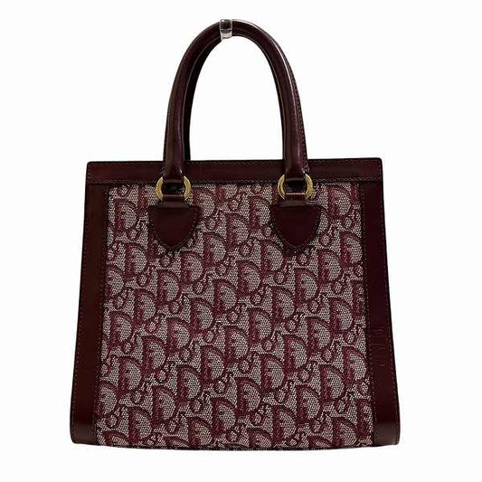 Dior Canvas Leather Handbag