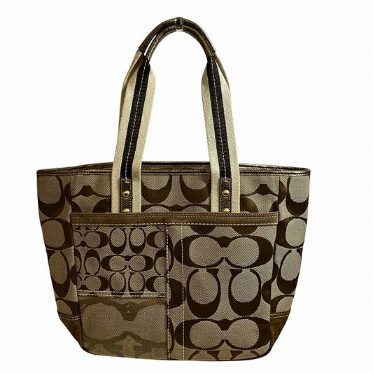 Coach Signature Patchwork Handbag 10234