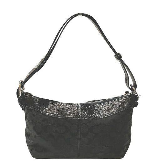 Coach Signature Canvas Leather Tote Bag F14184