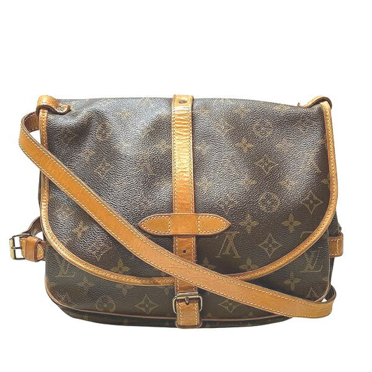 Louis Vuitton Monogram Saumur 30 Shoulder Bag M42256