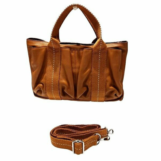 Hermes Leather Caravan Horizontal PM Bag