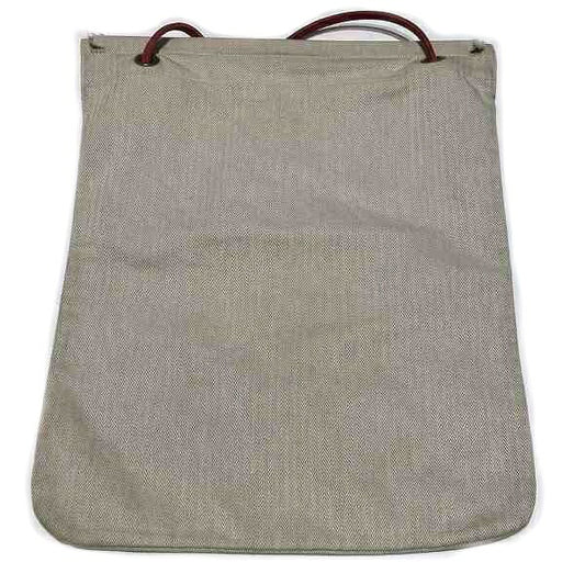 Hermes Aline GM Canvas Leather Shoulder Bag