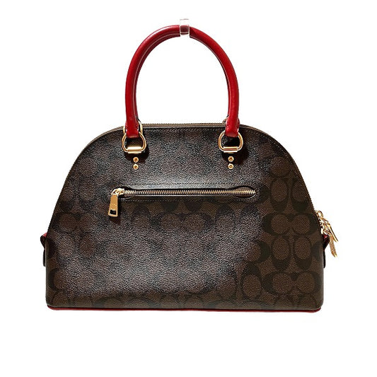 Coach Signature Satchel 2558 2WAY Bag