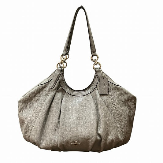 Coach Leather Shoulder Bag F12155