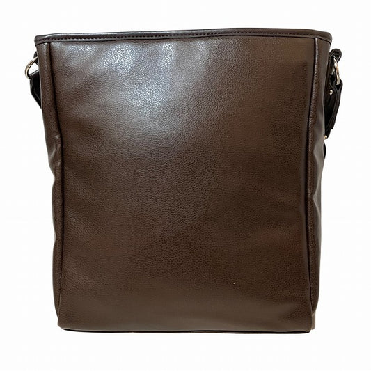 Craftsmanship Dark Brown Leather Shoulder Bag
