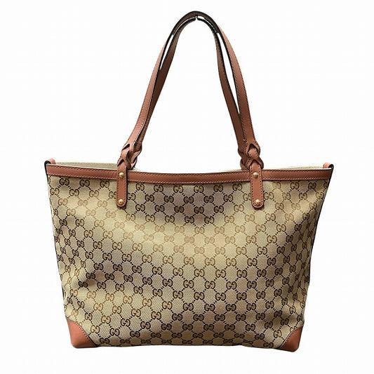 Gucci GG Canvas Tote Bag with Pouch