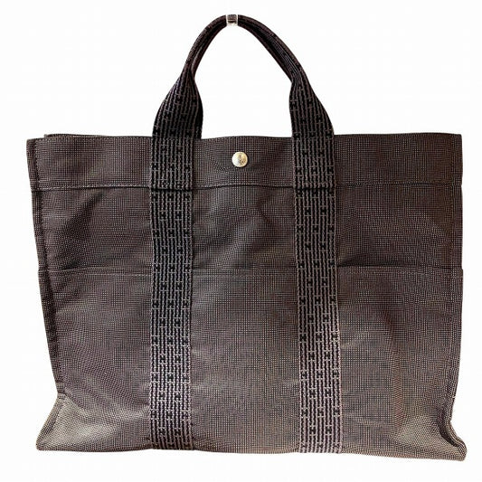 Hermes Canvas Herline MM Tote Bag