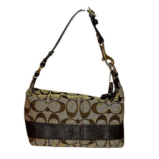 Coach Signature Canvas Leather Pouch 40757