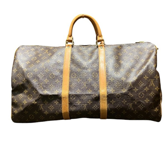 Louis Vuitton Monogram Keepall Bandouliere 55 Bag