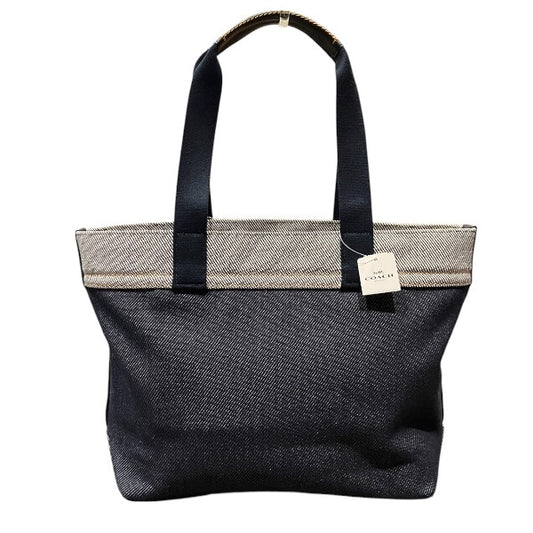 Coach Canvas Leather Tote Bag F39904