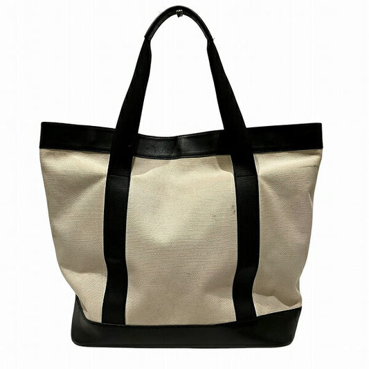 Balenciaga Canvas Leather Tote Bag 374767
