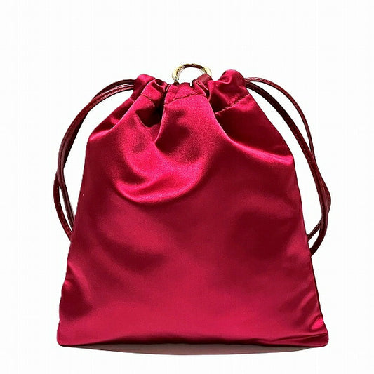 Miu Miu Satin Duchess Pouch Bag