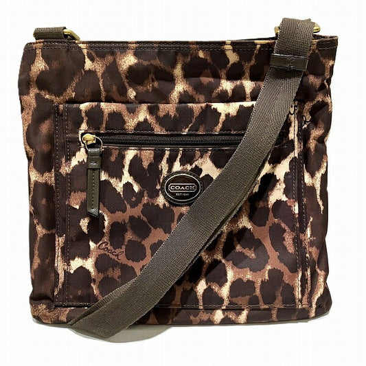 Coach Ocelot Nylon Shoulder Bag F77429