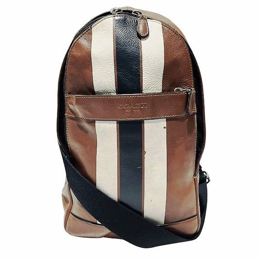 Coach Charles Varsity Leather Crossbody Bag F72226