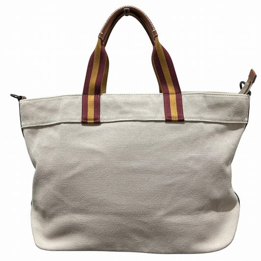 Coach Canvas Leather Tote Bag CJ486