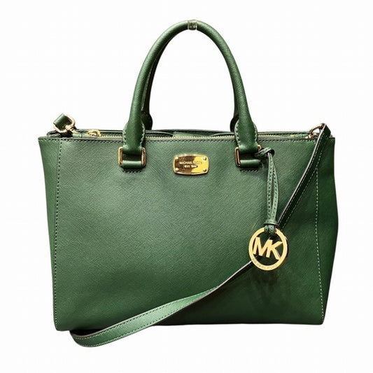 Michael Kors Green 2WAY Tote Shoulder Bag