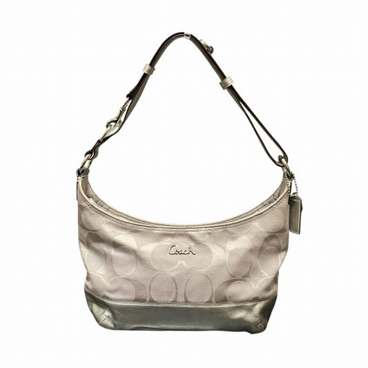 Coach Signature Canvas Shoulder Bag F17491