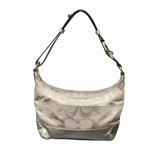 Coach Signature Canvas Shoulder Bag F17491