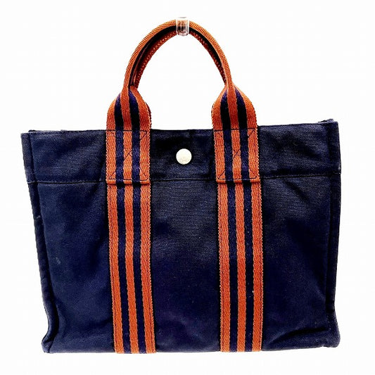 Hermes Fooltote PM Canvas Tote Bag