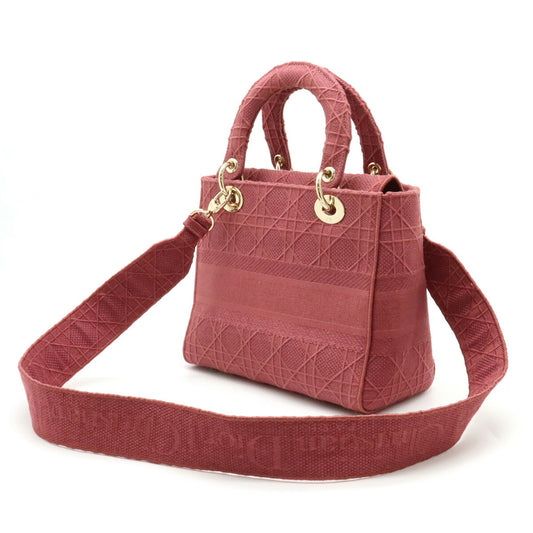 Dior Lady D-Lite Embroidery Handbag
