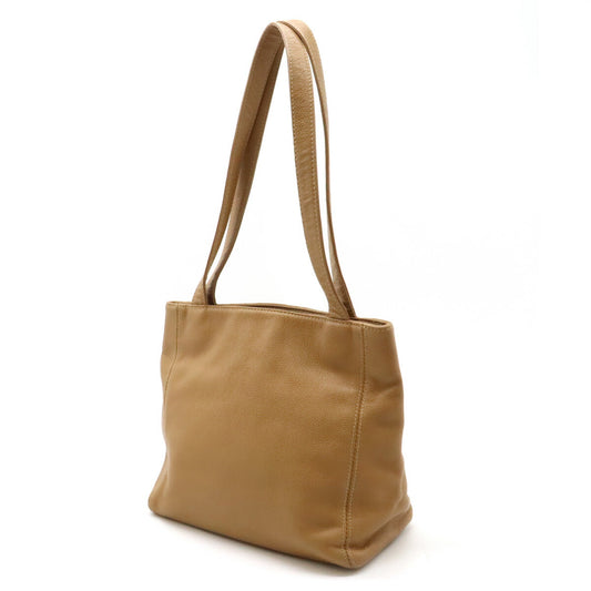 Chanel Leather Coco Mark Tote Bag