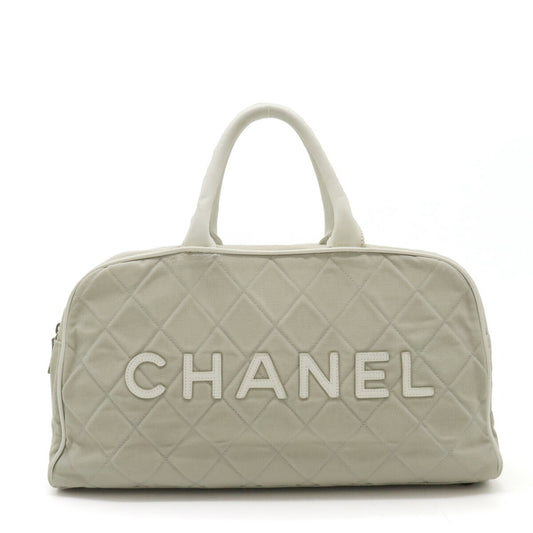 Chanel Canvas Leather Sports Line Logo Handbag