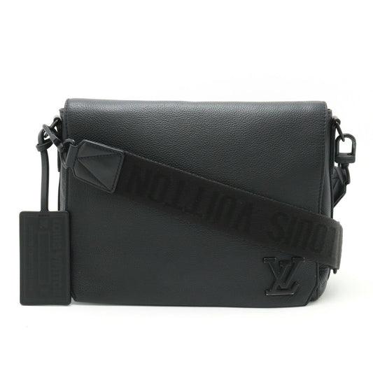 Louis Vuitton Aerogram Messenger Bag Black M57080