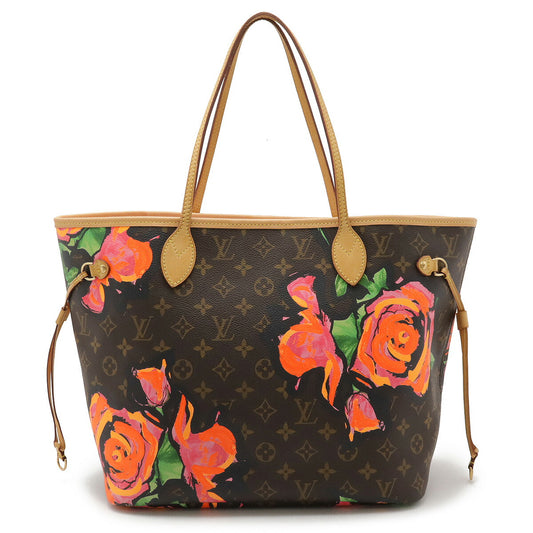 Louis Vuitton Monogram Rose Neverfull MM Tote