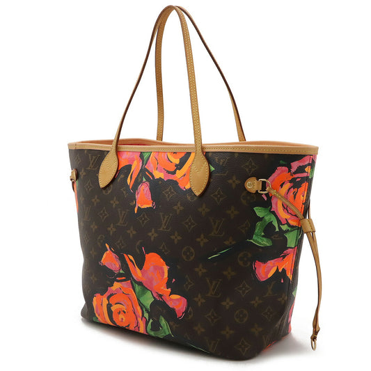 Louis Vuitton Monogram Rose Neverfull MM Tote